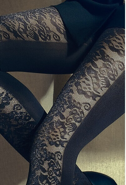 Dámske pančuchy KNITTEX Intact 3D, 2-S, čierne (50 DEN)