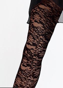 Dámske pančuchy Knittex Romance, 5-XL, čierne (20 DEN)