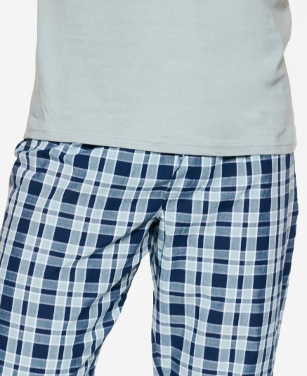 Pánske pyžamo Probe sivo modré, veľ. XXL