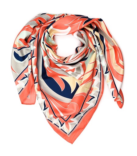 Dámska elegatná šatka červená Versoli