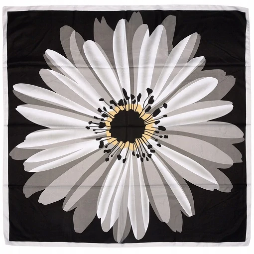 Dámska elegatná šatka čierna Versoli